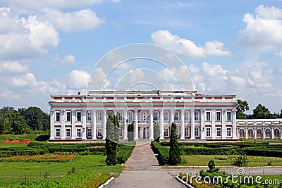 Castle of Polish magnate Stock Photo