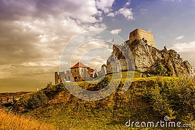 Castle in Rabsztyn Poland Editorial Stock Photo