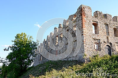 Castle Rabsztyn in Poland Stock Photo