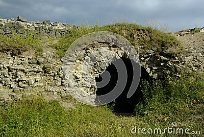 Castle ruins Stock Photo