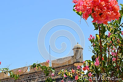 Castle of Saint Anthony of the eminence Stock Photo