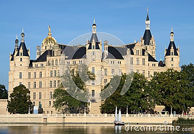 Castle Schwerin 03 Stock Photo