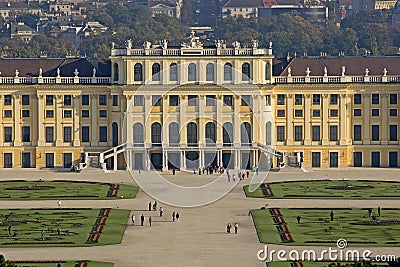 Castle SchÃ¶nbrunn, Vienna Editorial Stock Photo