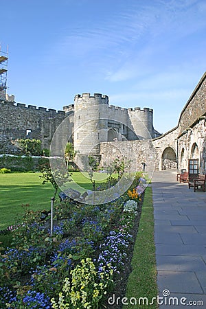 Castle in Scotland Stock Photo