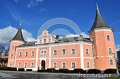 Castle Sokolov Stock Photo