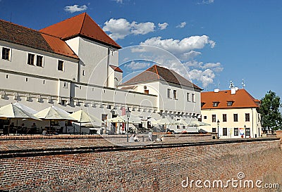 Castle Spilberk, city Brno, Czech republic, Europe Editorial Stock Photo