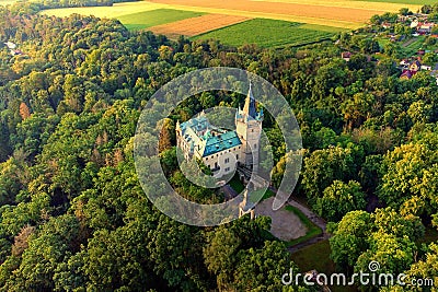 Castle Stranov near Mlada Boleslav Editorial Stock Photo