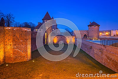 The Castle of the Teutonic Order in Malbork Stock Photo