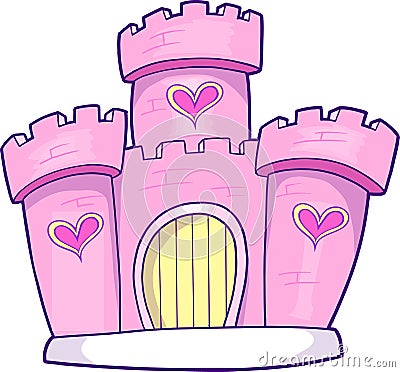 Castle Vector Illustration Vector Illustration