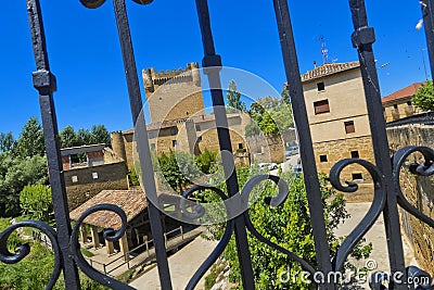 Castle of the Velasco, Cuzcurrita del RÃ­o TirÃ³n, La Rioja, Spain Editorial Stock Photo