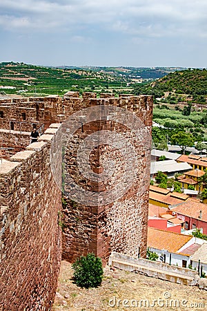 Castle of Silves Editorial Stock Photo