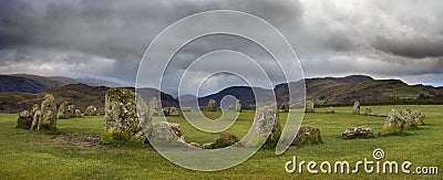 Castlerigg Stone Circle in the Lake District Stock Photo