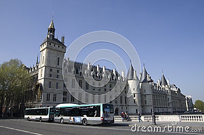 Castles in Paris Editorial Stock Photo