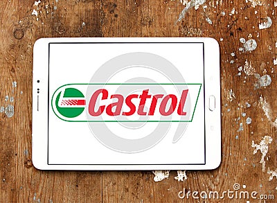 Castrol logo Editorial Stock Photo