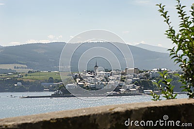 Castropol, Asturias, Spain. Stock Photo