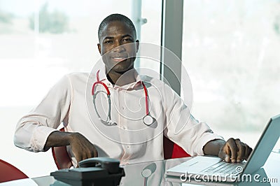 Casual male doctor Stock Photo