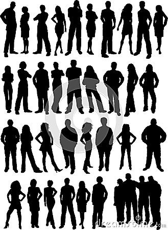 Casual people Vector Illustration