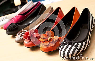 Casual shoes Stock Photo