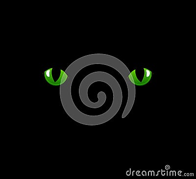 Cat eyes Vector Illustration