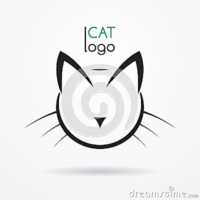 Cat logo Stock Photo