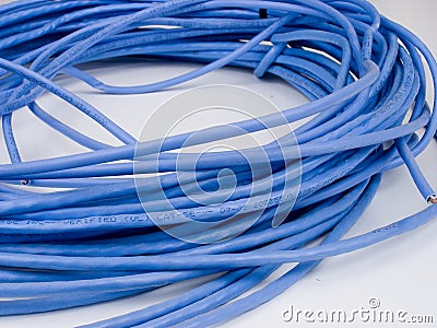 Cat5cable2 Stock Photo