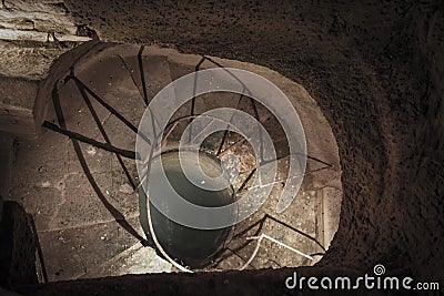 catacombs of Paris Stock Photo