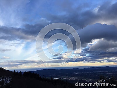 Catalan landscape Stock Photo