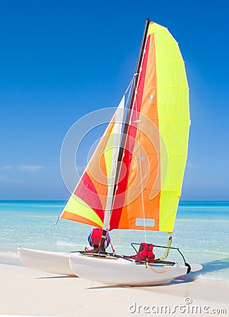 Catamaran Stock Photo