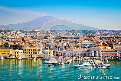 Catania Sicily, Italy Stock Photo