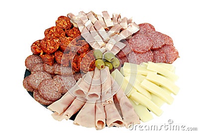 Catering delicatessen Stock Photo