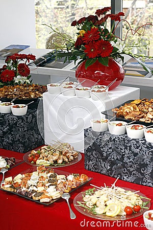 Catering food Stock Photo