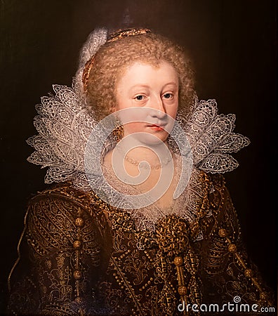 Catharina Belgica by Jan van Ravesteyn Editorial Stock Photo