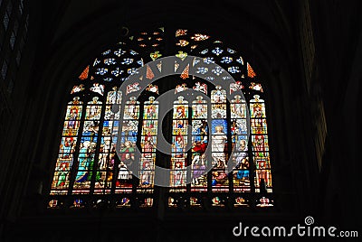 Cathdral Saint Jan Den Bosch Stock Photo