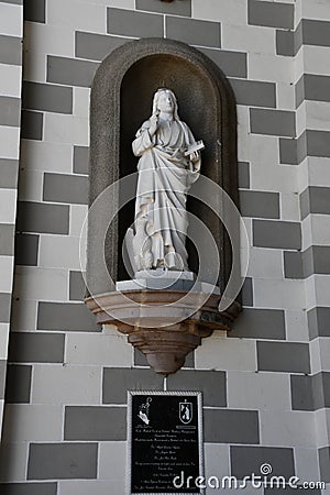 Cathedral Basilica of the Immaculate Conception in Mazatlan, Mexico Editorial Stock Photo