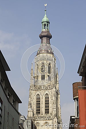 Cathedral of Breda, Holland Stock Photo