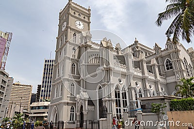 Cathedral Church of Christ Marina Lagos Editorial Stock Photo
