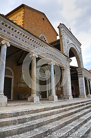 Cathedral of Civita Castellana. Lazio. Italy. Stock Photo