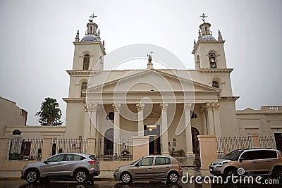 Cathedral in Corrientes, Argentina Editorial Stock Photo