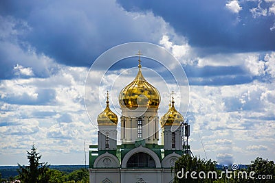 Cathedral of the great martyr Stock Photo