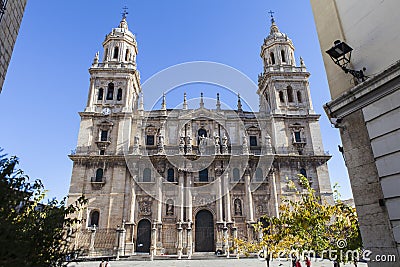 Cathedral of Jaen, Spain Stock Photo