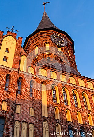 Cathedral, Kaliningrad Stock Photo