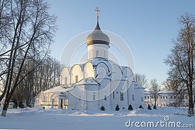 Cathedral of the Life-Giving Trinity in Alexandrovskaya Sloboda. Alexandrov. Vladimir region Stock Photo