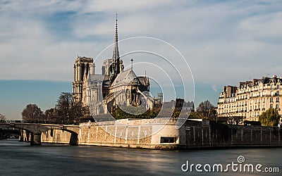 Cathedral Notre Dame Stock Photo