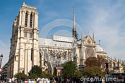 Cathedral Notre-Dame of Reims Editorial Stock Photo