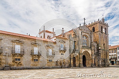 Cathedral of Our Lady of the Assumption in Lamego ,Portugal Stock Photo