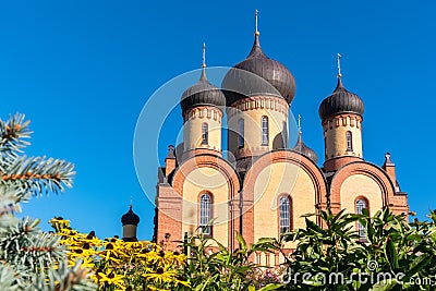 Kuremae Dormition Convent. Estonia Stock Photo