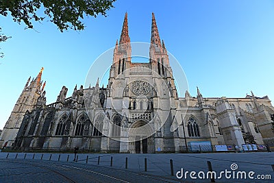 Cathedral Saint Andre Stock Photo