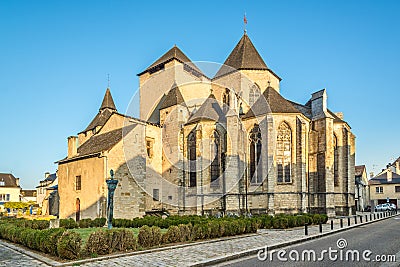 Cathedral Saint Maria of Oloron - France Stock Photo