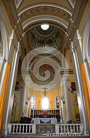 Cathedral of San Juan Bautista, San Juan, Puerto Rico Editorial Stock Photo
