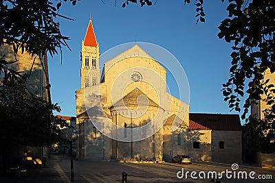 Cathedral of st. Lovre, Trogir, Dalmatia, Croatia Stock Photo
